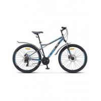 Велосипед Stels Navigator 710 D V010 Серый/Чёрный/Серебристый 27.5Ø (м) (LU093865)