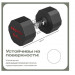 Гантель обрезиненная 24кг PROIRON Г1240ОБР 75_75