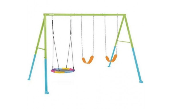 Качели детские 361х254х211см Три качели Intex 44133 600_380