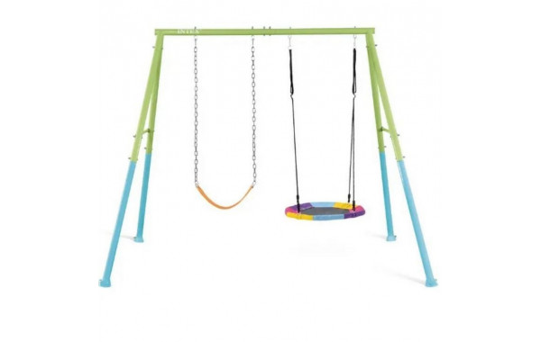 Качели детские 267х254х211см Две качели Intex 44125 600_380