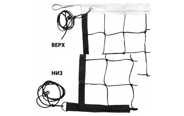 Сетка волейбольная Glav профи, нить D=3.5 мм, кевларовый трос 03.211 600_380