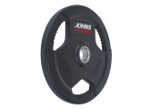 Диск обрезиненный 15кг Johns 91010 -15В черный