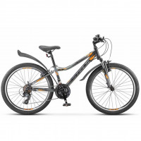 Велосипед  24" Stels Turbo 410 V Z010 (EP-00007530) Черный\Серый\Оранжевый