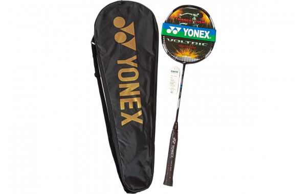 Ракетка для бадминтона в чехле Yonex Replika E43165-5 черно\серый 600_380