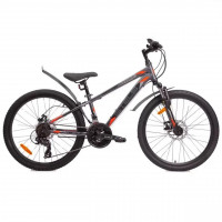 Велосипед 24" Stels Navigator 400 MD F010 Серый\Красный (м) (EP-00005985) 053857