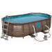 Бассейн овальный на стойках 427х250х100 см Bestway Power Steel Swim Vista 56714 ротанг 75_75