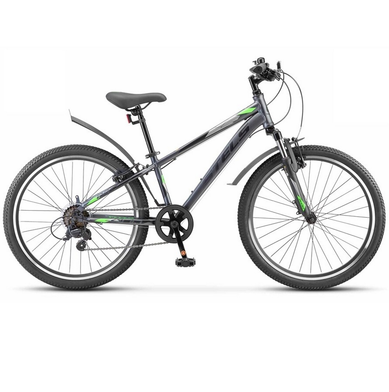 Велосипед 24" Stels Turbo 400 V Z010 (EP-00007338) 055160 Темно-серый\зеленый 1270_1280