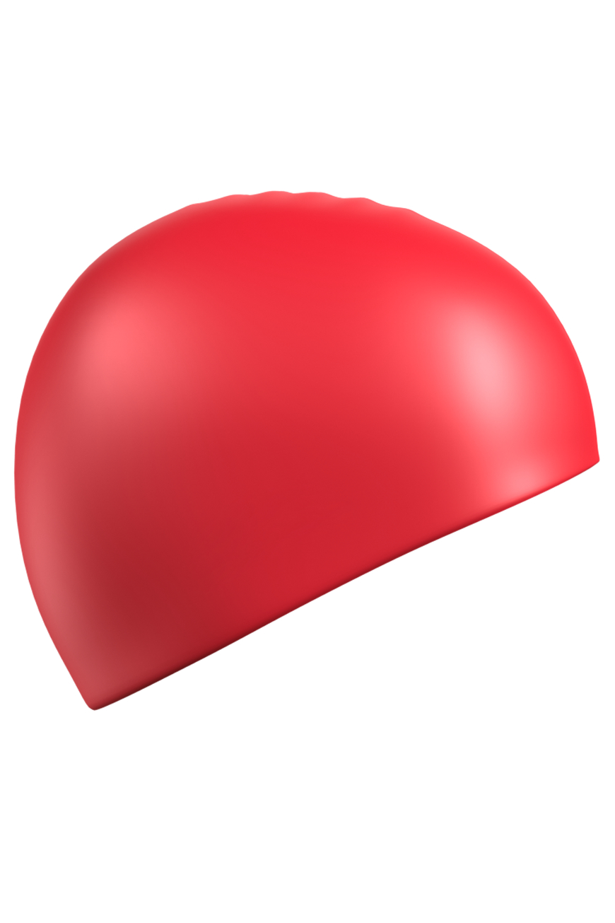 Силиконовая шапочка MadWave Standard Silicone cap 9973 0 05 красный 870_1305