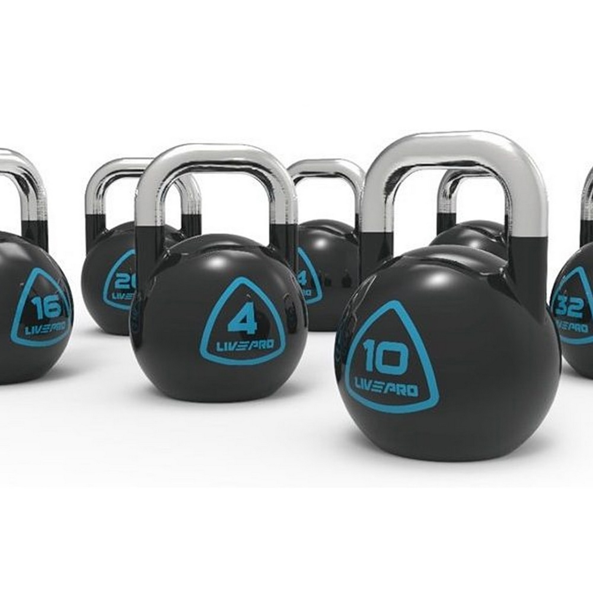 Соревновательная гиря 20 кг Live Pro Steel Competition Kettlebell LP8042-20 2000_2000