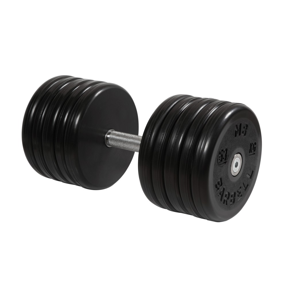 Гантель классик MB Barbell с вращающейся ручкой 53 кг MB-FdbEM-B53 1000_1000