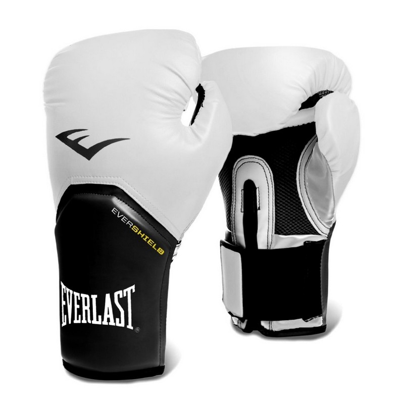 Перчатки тренировочные Everlast Elite ProStyle 16oz P00001197-16 белый 800_800