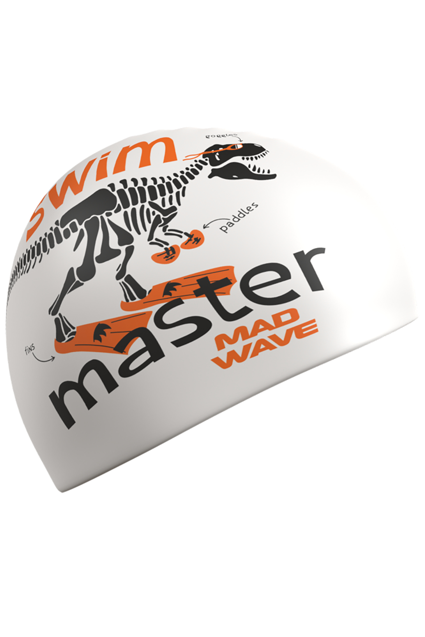 Силиконовая шапочка MadWave Swim master big M0554 27 0 02W белый 870_1305