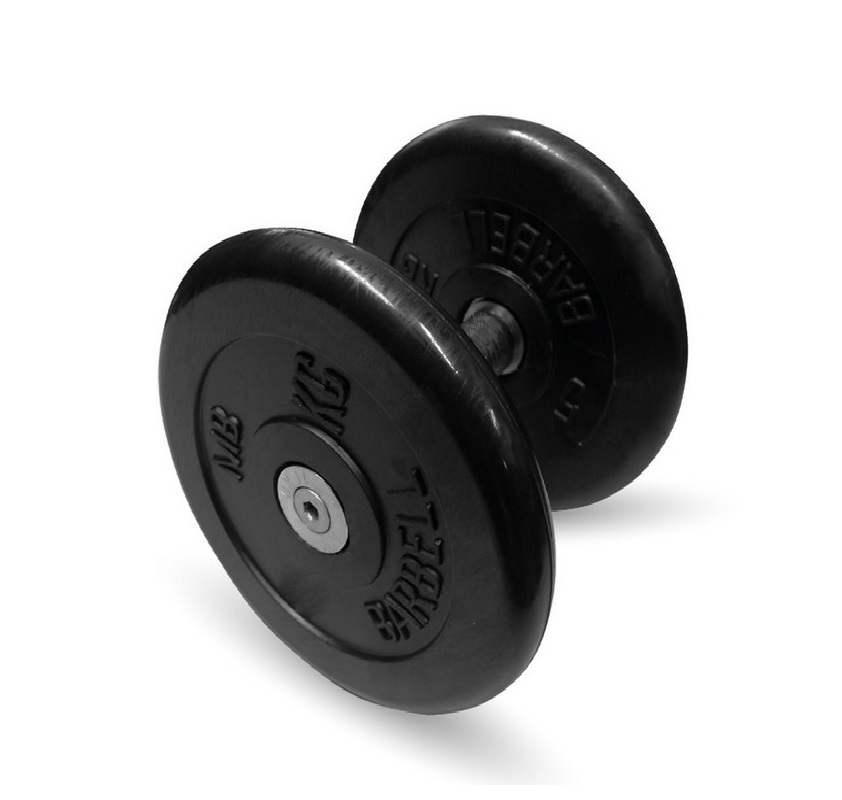 Гантель Профи с вращающейся ручкой, 11 кг MB Barbell MB-FdbM-B11 842_800