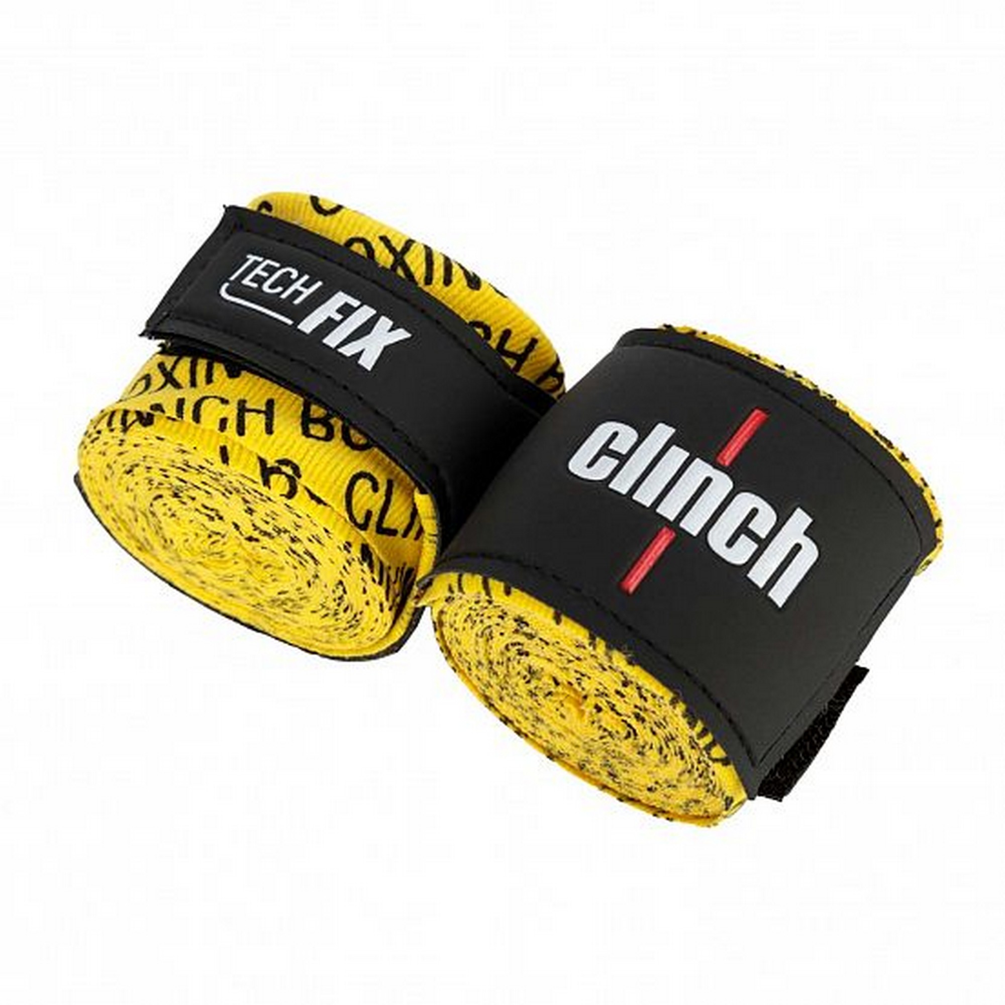 Бинты эластичные Clinch Boxing Crepe Bandage Tech Fix C140 желтый 2000_2000