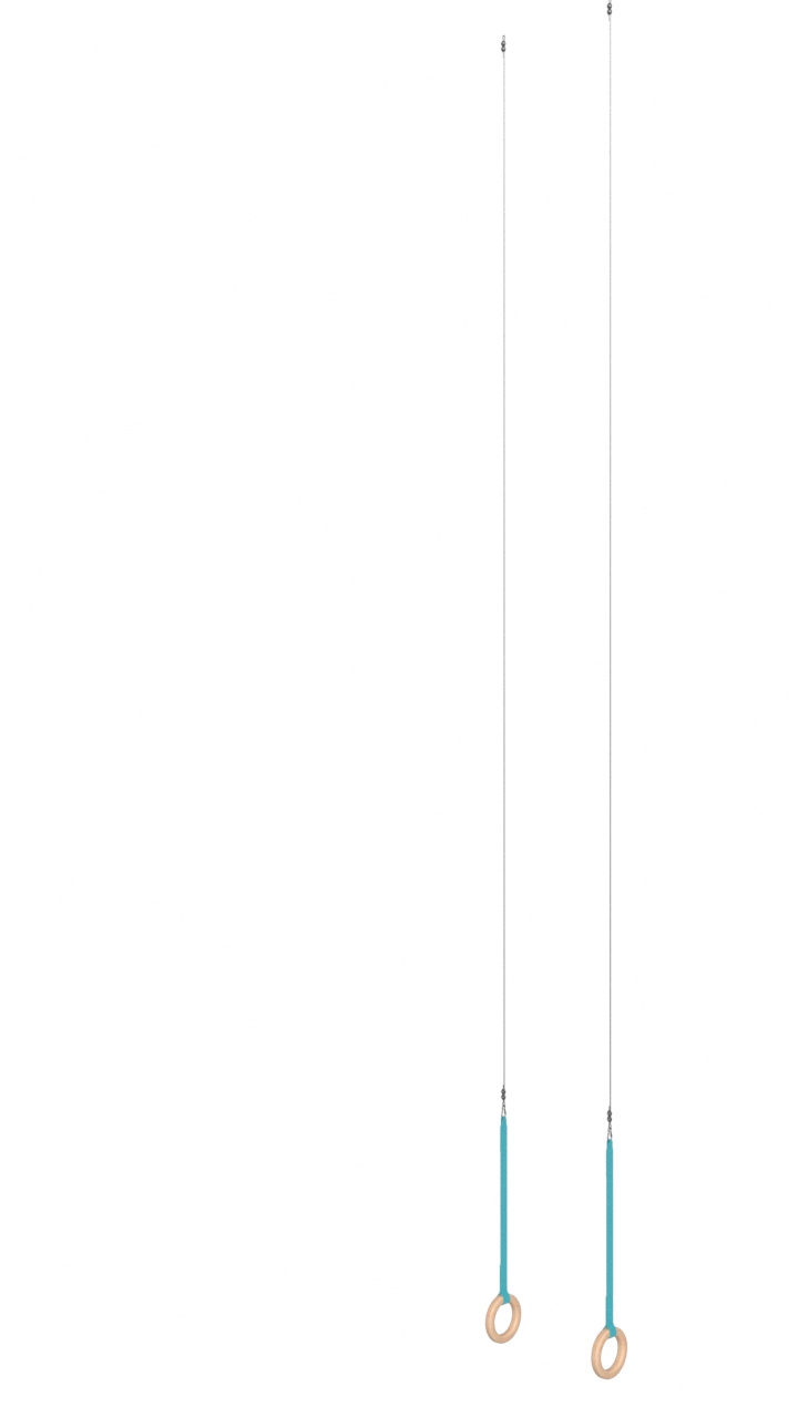 Гимнастические кольца  d=180 мм с тросом 4 м Glav 04.402.4 720_1280