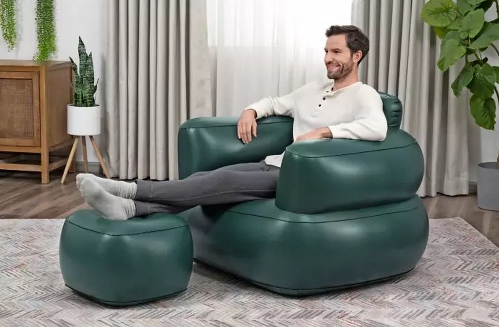 Надувно кресло 107x99x80см Bestway Comfi Cube Lounger 75137 2 цвета 1024_672