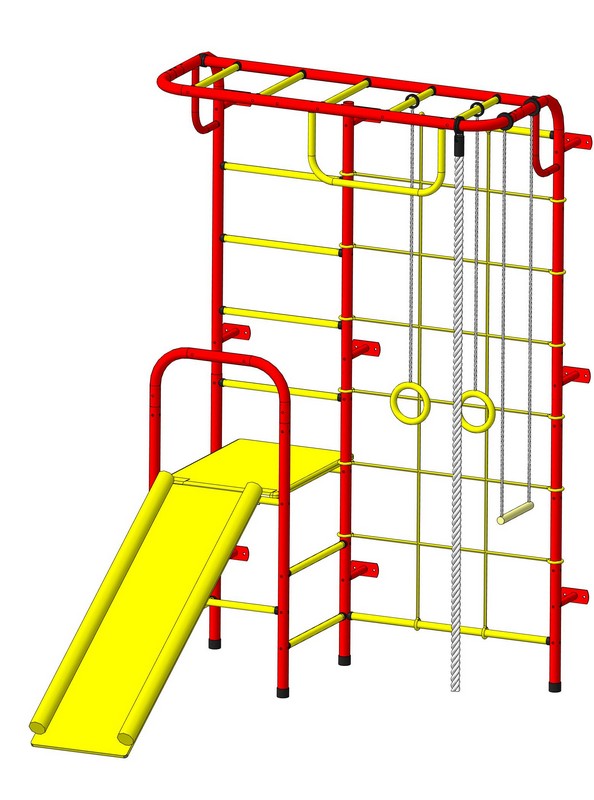 Детский спортивный комплекс Пионер С107 с цв горк 1,2м 594_800