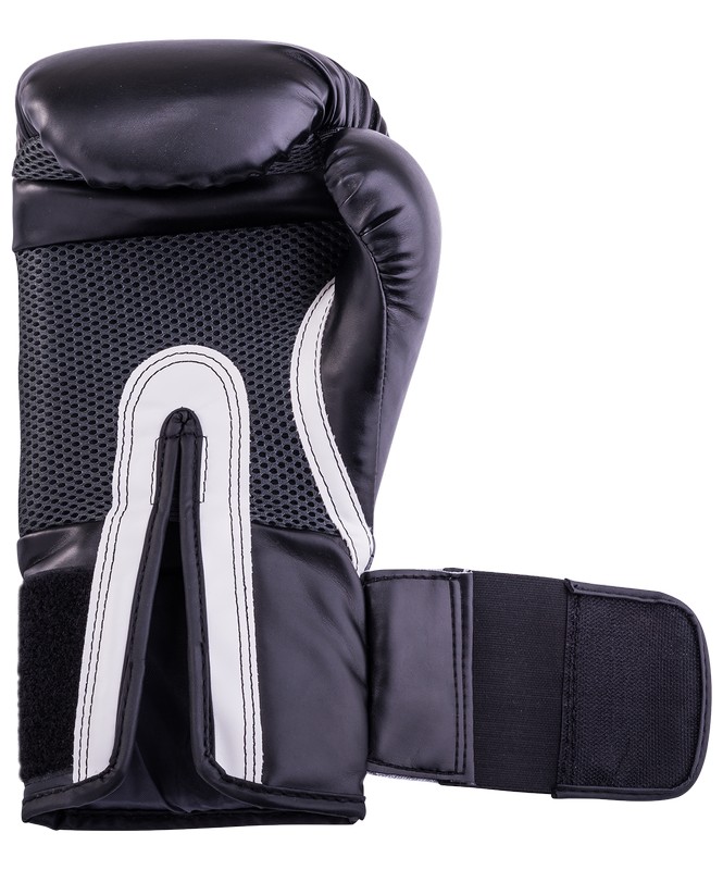 Перчатки тренировочные Everlast Pro Style Anti-MB 2314U, 16oz, к/з, черный 665_800