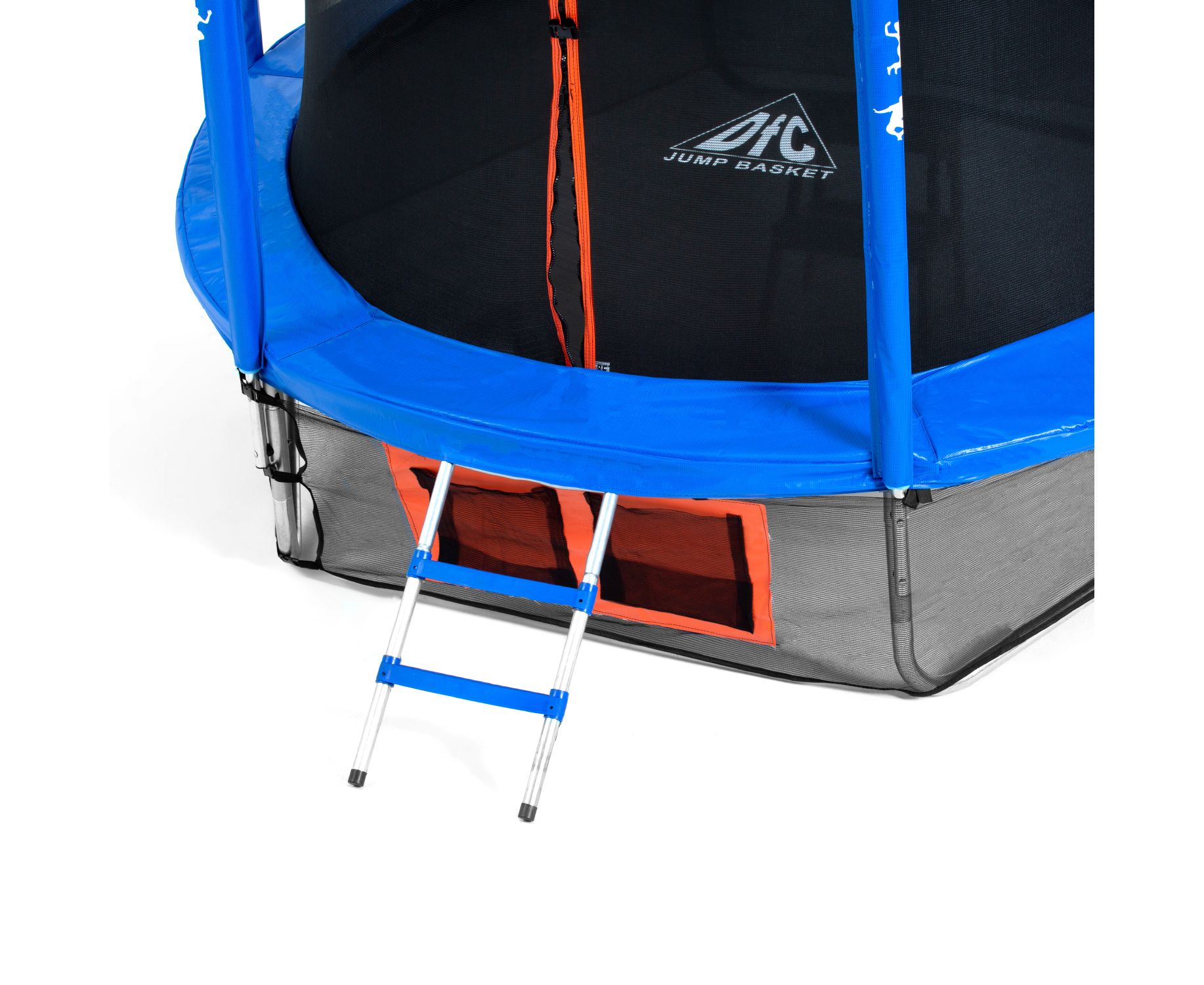 Батут DFC Jump Basket 14ft внутр.сетка, лестница (427cм) 14FT-JBSK-B 1834_1500