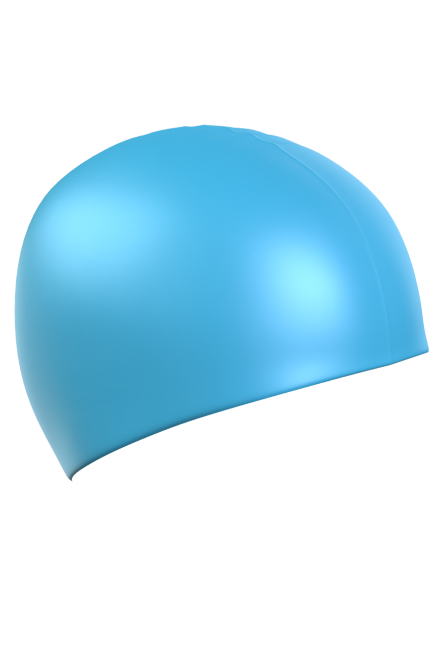 Силиконовая шапочка MadWave Standard Silicone cap 9973 0 08 голубой 870_1305