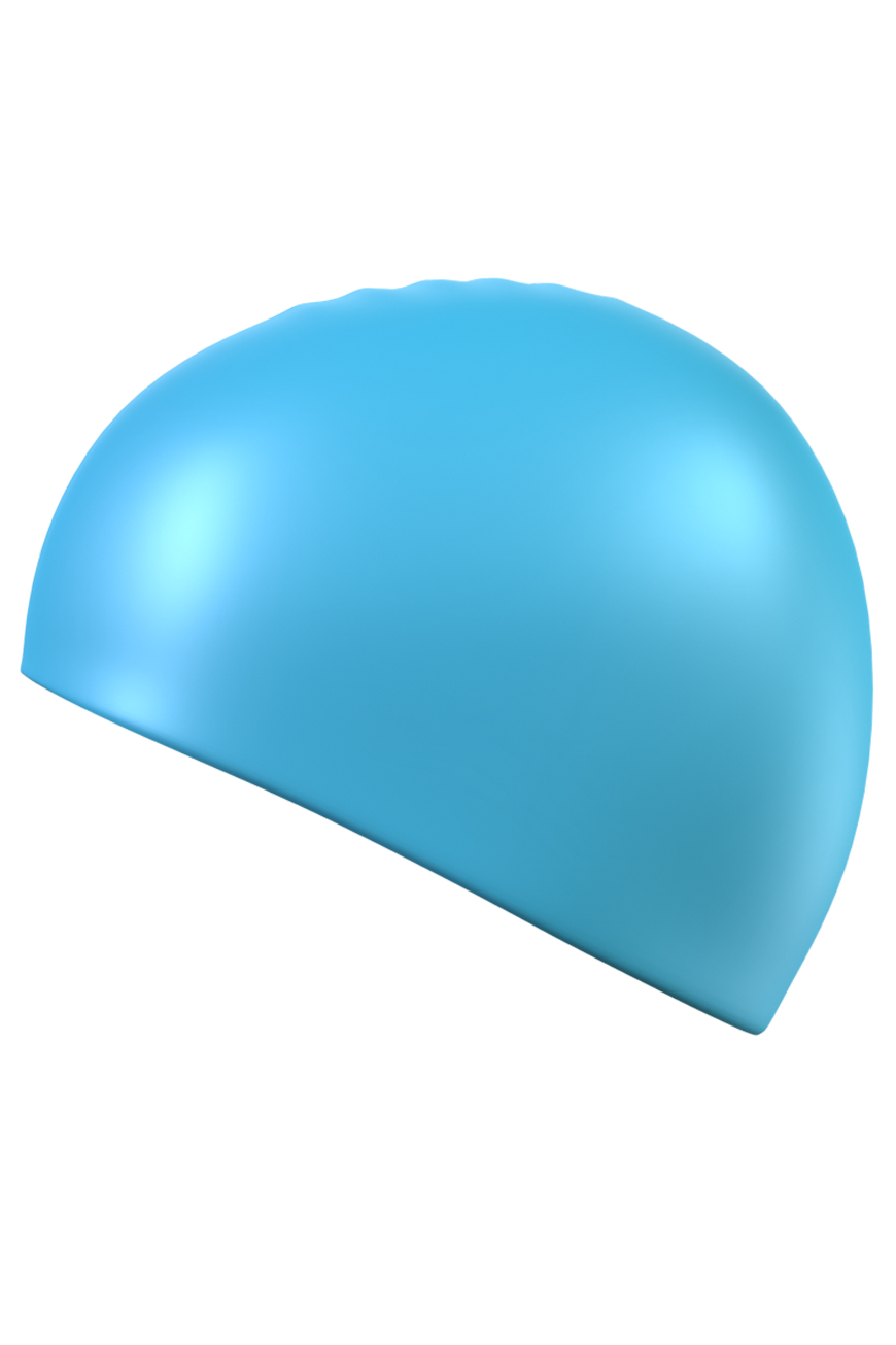 Силиконовая шапочка MadWave Standard Silicone cap 9973 0 08 голубой 870_1305