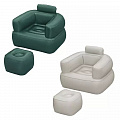 Надувно кресло 107x99x80см Bestway Comfi Cube Lounger 75137 2 цвета 120_120