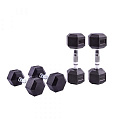 Гексагональные гантели 12,5кг Live Pro Hex Dumbbell LP8005-12.5, пара 120_120